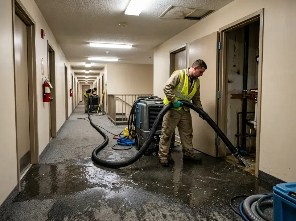 multi-unit-apartment-hallway-f-005 — frequently asked questions, Emergency Burst Pipe Water Extraction & Removal in South Ny…